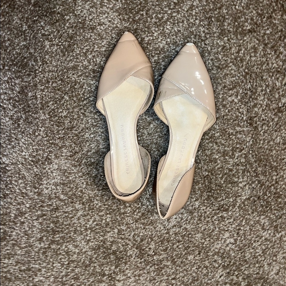 Chinese laundry 8.5 nude flats